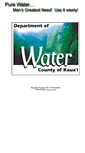 Mobile Screenshot of kauaiwater.org